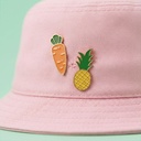 Set de Pins Metálicos x 6 - Fruit and vegetable enamel pins (Pub. 6373) - Galería 2