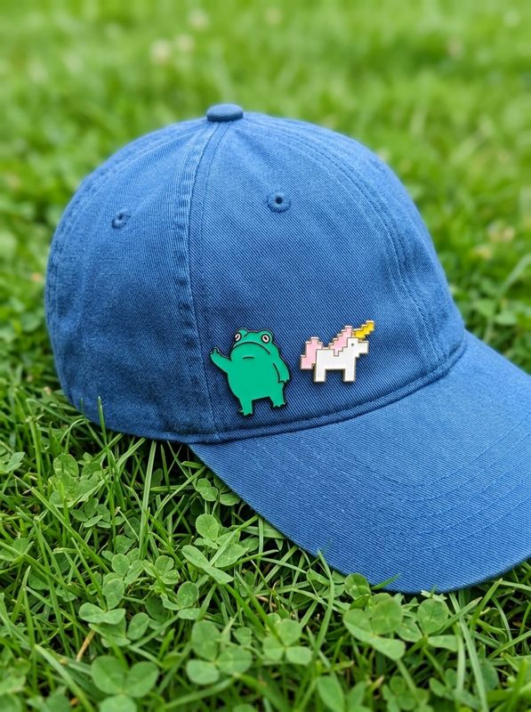 Set de Pins Metálicos x 6 - Frog & Life (gamer) - Galería 1