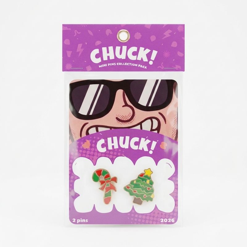 [PIN2-CHRISTMAS] Set de Pins Metálicos x 2 - Christmas