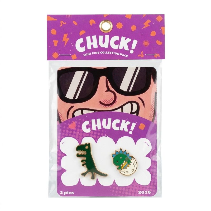 [PIN2-DINOSAURIOS] Set de Pins Metálicos x 2 - Dinosaurios