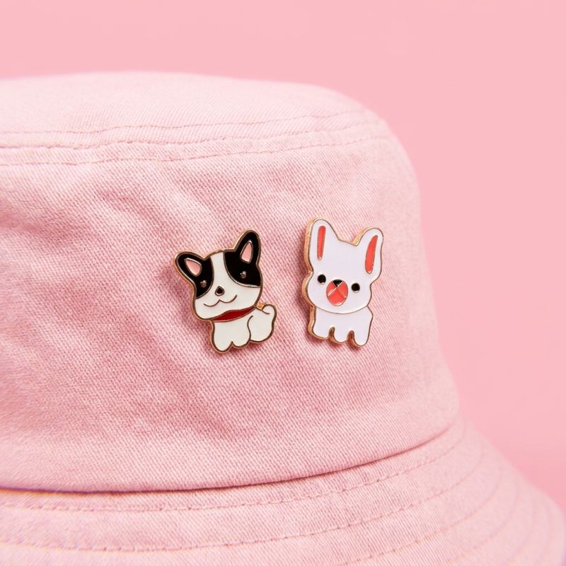 [PIN2-DOGS] Set de Pins Metálicos x 2 - Dogs